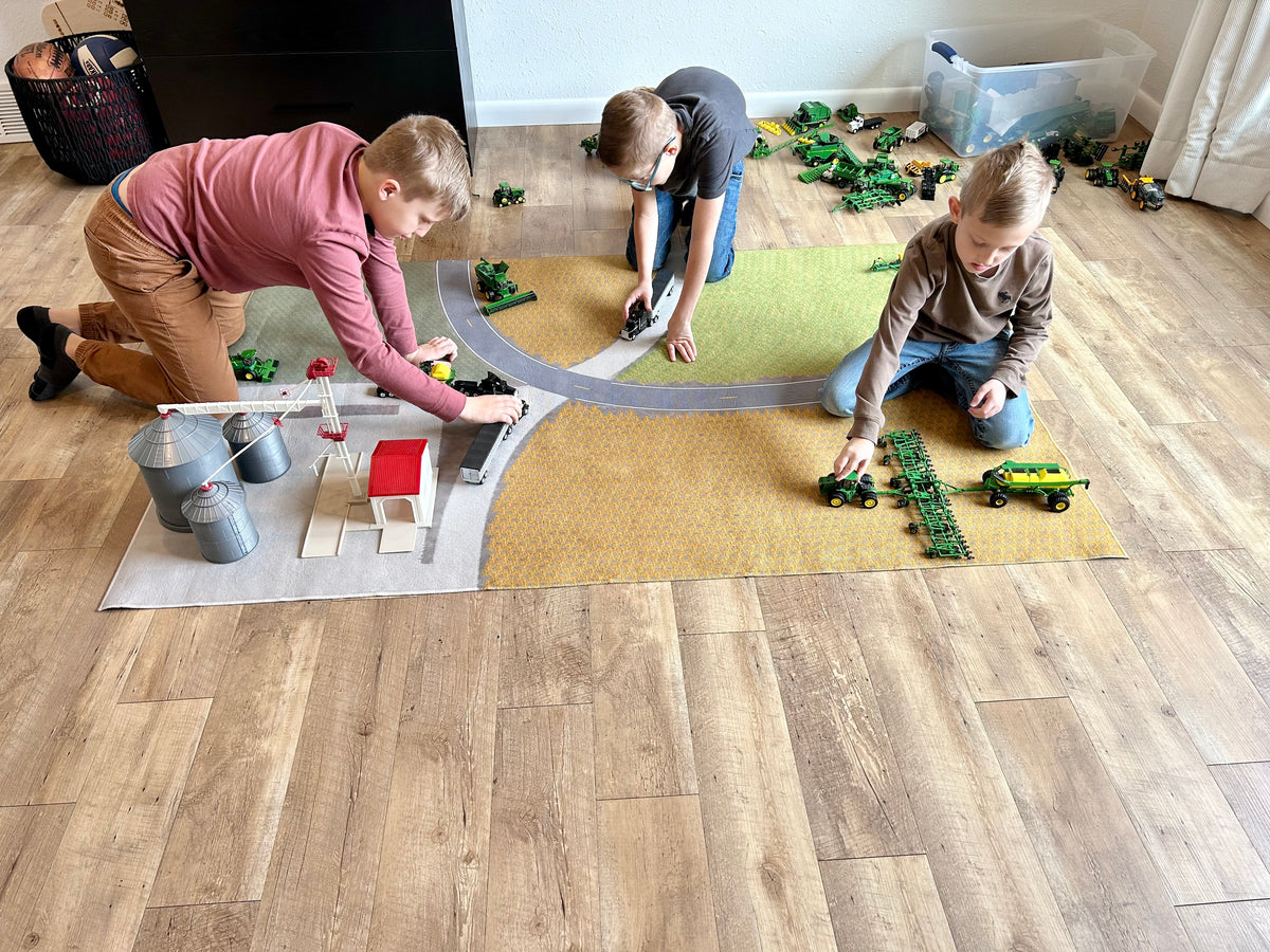 Farm Field Rug Range Roads Farm Rug – Rug Root Acres